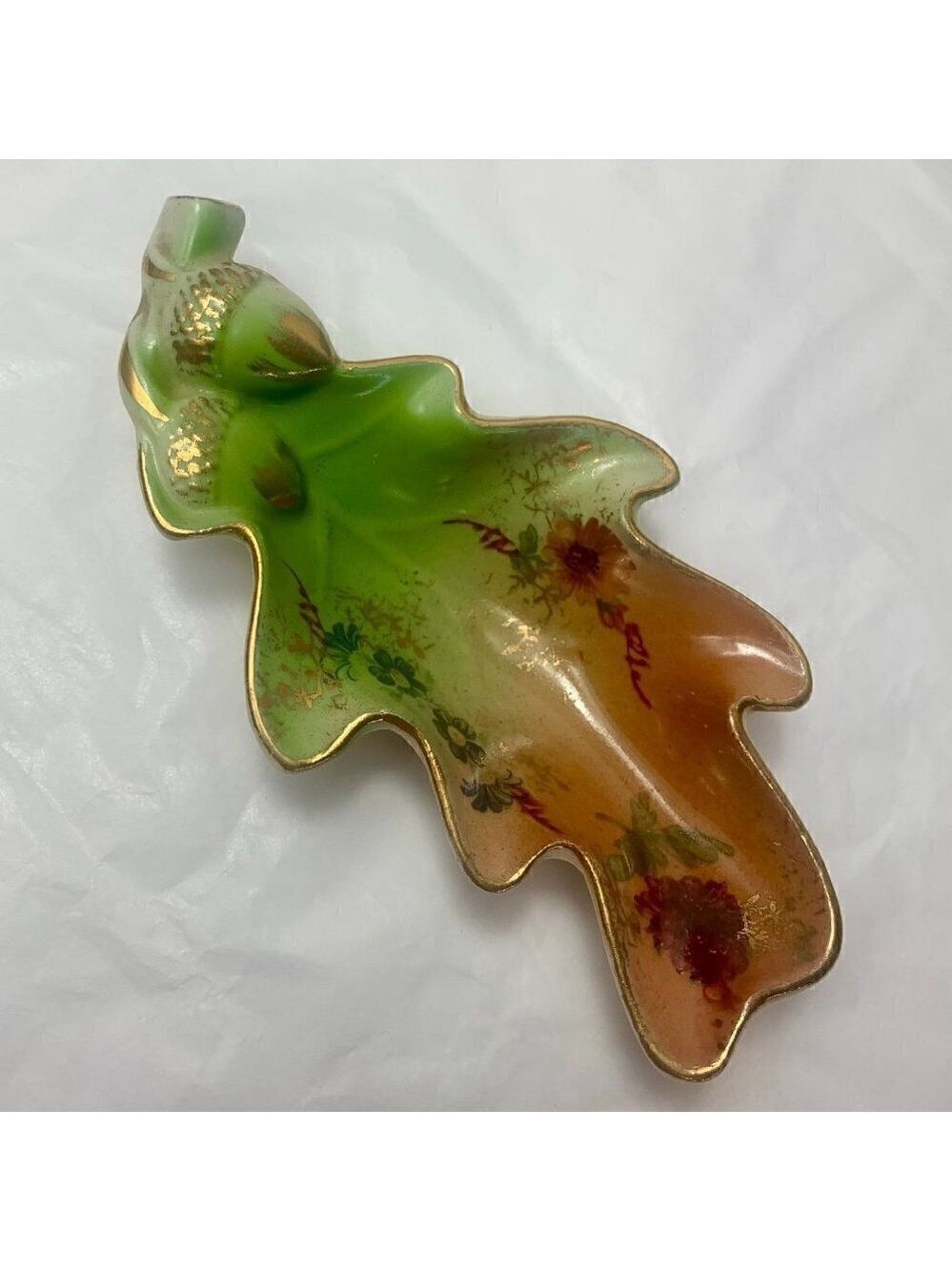 Vintage Lightolier Leaf Trinket Dish